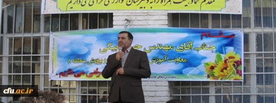 دکتر محبی نیا در مراسم آغازین سال تحصیلی دبیرستان خوارزمی تهران: اراده ،مسیر طلایی ورود به عرصه  هوشمندی است