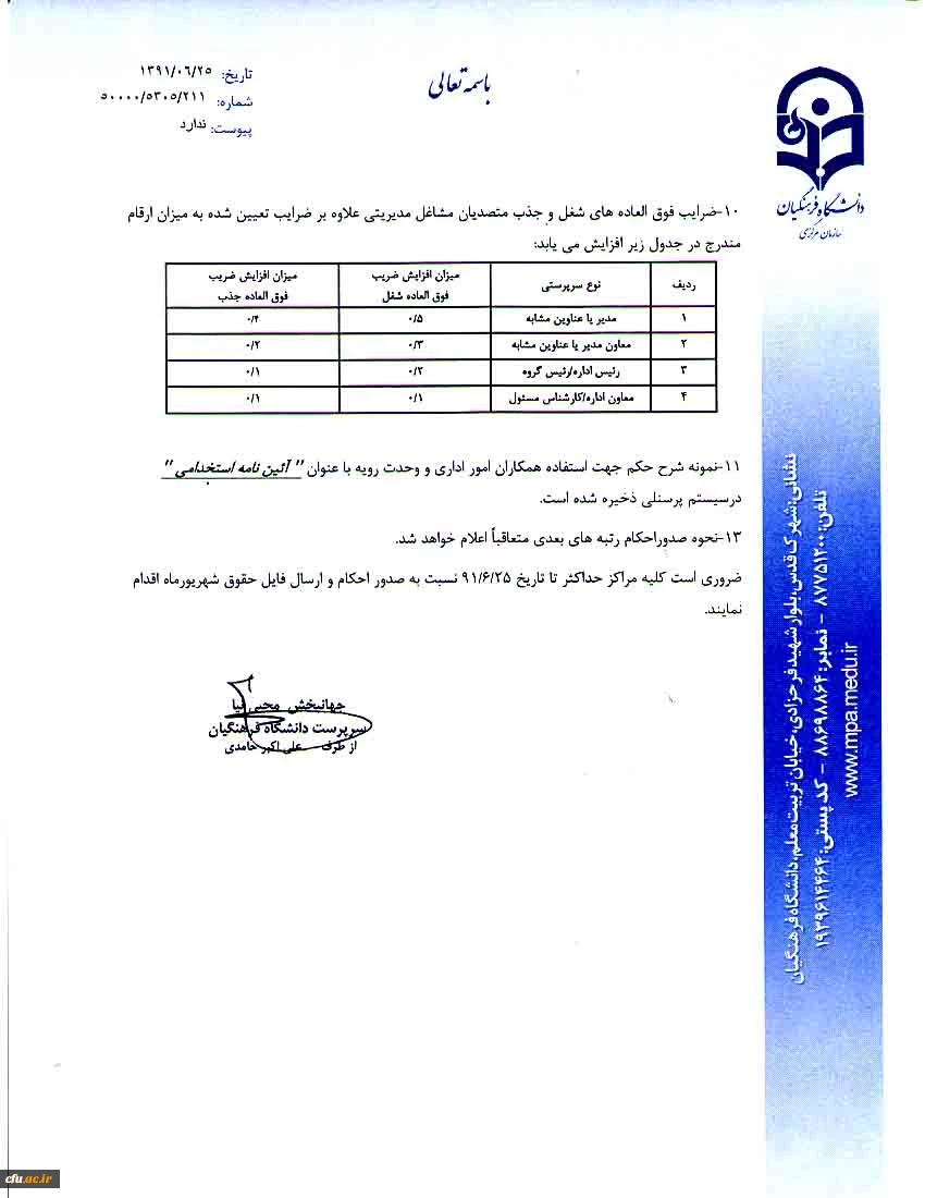 دستورالعمل صدور احکام حقوقی .../5305
