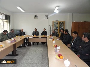 معارفه سرپرست جدید پردیس شهید چمران