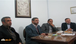 بازدید معاون فرهنگی دانشگاه فرهنگیان از فضای جدید پردیس آیت الله خامنه ای گلستان