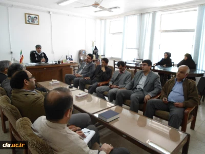 معارفه معاون آموزشی پردیس علامه طباطبایی(ره) بوشهر