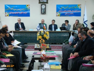 جلسه امنای اموال پردیس های دانشگاه فرهنگیان در پردیس شهید باهنر اصفهان