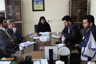 جلسه مشترک معاونت فرهنگی دانشگاه و سازمان فعالیت های قرآنی جهاد دانشگاهی