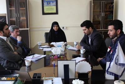 جلسه مشترک معاونت فرهنگی دانشگاه و سازمان فعالیت های قرآنی جهاد دانشگاهی