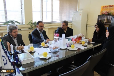جلسه مشترک  دو حوزه معاونت، فرهنگی و آموزشی در جهت همسویی و هماهنگی فعالیتها با رویکرد تربیت محوری
