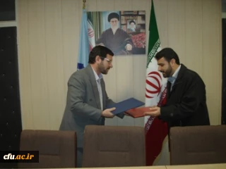 تفاهم نامه همکاری پردیس شهید بهشتی زنجان  و اداره کل فنی و حرفه ای استان