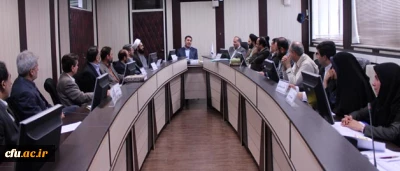 معرفی معاون نهاد نمایندگی مقام معظم رهبری در دانشگاه فرهنگیان در بیست و ششمین جلسه هیأت رییسه دانشگاه