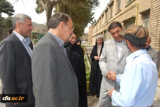 بازدید دکتر محبی نیا از پردیس شهید هاشمی نژاد مشهد مقدس