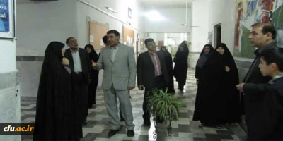 بازدید دکتر محبی نیا از پردیس گلستان و  نحوه اسکان مهمانان نوروزی