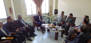 حضور سرپرست دانشگاه در پردیس و مرکز آموزش عالی استان مازندران