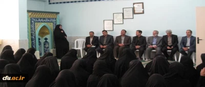 بازدید دکتر محبی نیا از پردیس حضرت زینب(س) اراک