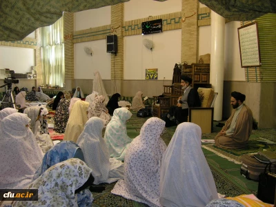 برنامه های اولین روز مراسم معنوی اعتکاف دانشجو معلمان خواهر دانشگاه فرهنگیان، در مسجد فاطمه الزهرا(س)