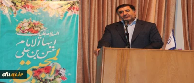 دکتر محبی نیا در مراسم میلاد کریم اهل بیت، حضرت امام حسن مجتبی(ع) و ضیافت افطاری خانواده کارکنان در سازمان مرکزی دانشگاه فرهنگیان:

موفقیت امروز دانشگاه فرهنگیان، مرهون خدمات کارکنان در سازمان مرکزی، پردیس ها و مراکز آموزش عالی تابعه ی آن