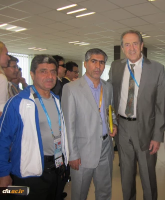 حضور کاروان دانشگاه فرهنگیان در بیست و هفتمین یونیورسیاد دانشجویی و کنگره علمی ورزشی دانشگاه های سراسر جهان در کشور روسیه