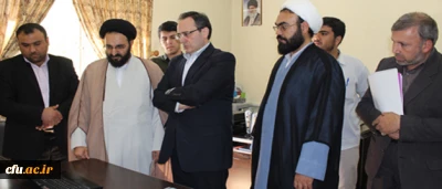 افتتاح و بهره برداری رسمی از پایگاه اطلاع رسانی نهاد نمایندگی مقام مقام معظم رهبری(مدظله العالی) همرمان با میلاد امام رضا (ع)، با حضور دکتر مهر محمدی و حجة الاسلام و المسلمین دادگر