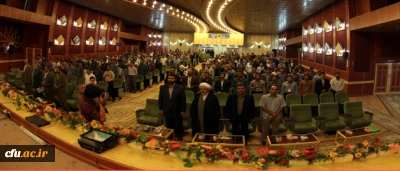 با قرائت پیام دکتر مهر محمدی، سرپرست دانشگاه و با حضور آیت الله دکتر سید حسن عاملی، نماینده محترم ولی فقیه و امام جمعه معزز اردبیل؛ حجت الاسلام و المسلمین دادگر، مسؤول نهاد نمایندگی مقام معظم رهبری در دانشگاه فرهنگیان،

بیست و هشتمین جشنواره ی ملی قرآن و عترت دانشجو معلمان برادر دانشگاه فرهنگیان، با معرفی نفرات برتر به کار خود پایان داد.