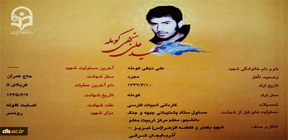 شهدای تربیت معلم