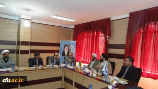 با حضور حجت الاسلام و المسلمین دادگر،

جلسه تبیین فعالیت ها، وظایف و رویکردهای دفتر نهاد نمایندگی مقام معظم رهبری در دانشگاه فرهنگیان، ویژه پردیس ها و مراکز آموزش عالی استان تهران برگزار شد.