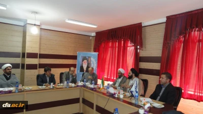 با حضور حجت الاسلام و المسلمین دادگر،

جلسه تبیین فعالیت ها، وظایف و رویکردهای دفتر نهاد نمایندگی مقام معظم رهبری در دانشگاه فرهنگیان، ویژه پردیس ها و مراکز آموزش عالی استان تهران برگزار شد.