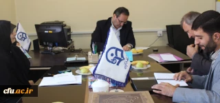 برگزاری جلسه معارفه همکاران اداره کل ارزیابی عملکرد با آقای دکتر مهرمحمدی سرپرست جدید دانشگاه