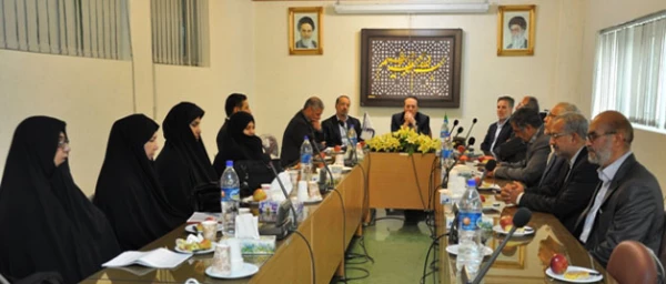 جلسه با حضور دکتر مهر محمدی