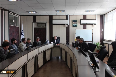 تشکیل اولین جلسه ی شورای مدیرانِ حوزه ی ریاست با حضور دکتر مهر محمدی