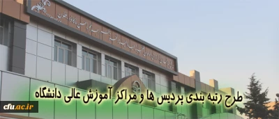 گامی دیگر در راستای ارتقاء عملکرد در دانشگاه فرهنگیان

طرح رتبه بندی پردیس ها و مراکز آموزش عالی دانشگاه