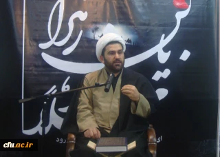 مراسم سوگواری ایام محرم در پردیس علامه امینی(ره) تبریز