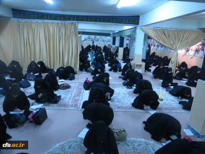 برگزاری مسابقه کتاب خوانی از آثار شهید مطهری در پردیس بنت الهدی صدر گیلان