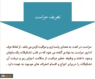 تعریف حراست