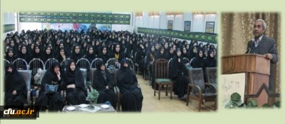 مراسم گرامی داشت روز دانشجو در پردیس حضرت فاطمه الزهرا(س) تبریز