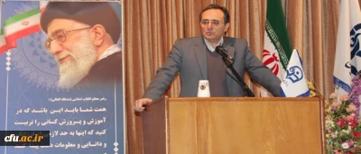 دکتر مهر محمدی، در آیین تکریم و معارفه مدیر کل حراست دانشگاه فرهنگیان