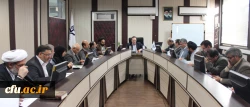 اولین جلسه ی شورای دانشگاه فرهنگیان