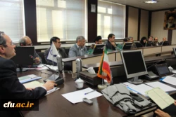 اولین جلسه ی شورای دانشگاه فرهنگیان