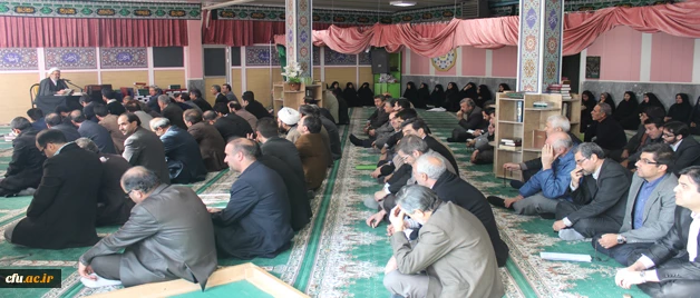 ختم قرآن جمعی در سازمان مرکزی