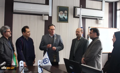 دیدار اعضای معاونت پژوهش و فناوری با دکتر مهر محمدی، سرپرست دانشگاه و رییس ستاد برگزاری مراسم هفته ی پژوهش و فناوری