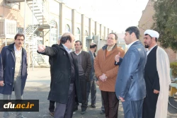 بازدید از قسمت های مختلف مرکز