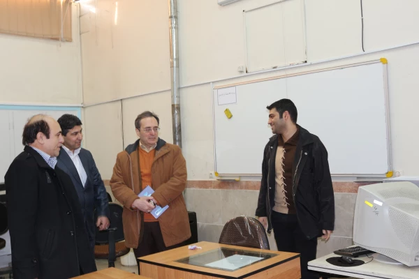 بازدید از قسمت های مختلف مرکز