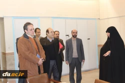 بازدید از قسمت های مختلف مرکز