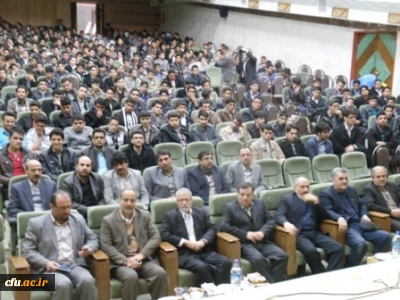 آیین استقبال از دانشجو معلمان جدید مرکز آموزش عالی علامه طباطبایی(ره) سبزوار برگزار شد