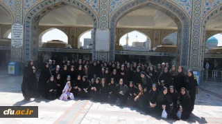 به همت کارشناسی فرهنگی و مسؤول نهاد نمایندگی مقام معظم رهبری:

دانشجو معلمان پردیس بنت الهدی صدر گیلان به زیارت امام هشتم(ع) شتافتند