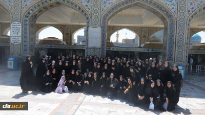 به همت کارشناسی فرهنگی و مسؤول نهاد نمایندگی مقام معظم رهبری:

دانشجو معلمان پردیس بنت الهدی صدر گیلان به زیارت امام هشتم(ع) شتافتند