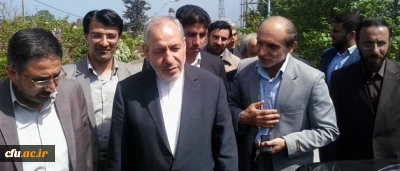 بازدید وزیر آموزش و پرورش از مرکز آموزش عالی شهید مطهری نوشهر