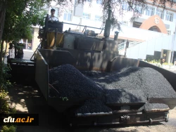 محوطه سازی و آسفالت