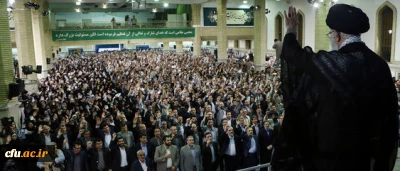 دیدار جمعی از معلمان سراسر کشور به مناسبت هفته بزرگداشت معلم (1393/02/17)