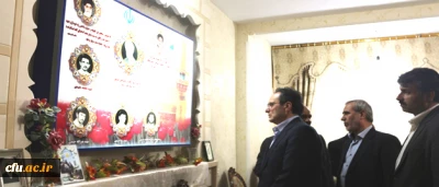 دیدار دکتر مهر محمدی از خانواده شهیدان والامقام جنیدی در پیشوای ورامین