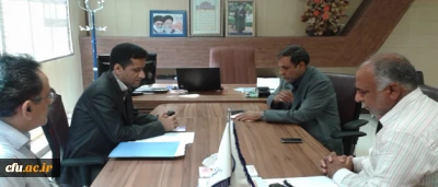 بازدید آرامی، نماینده مردم در مجلس شورای اسلامی از پردیس شهید بهشتی هرمزگان