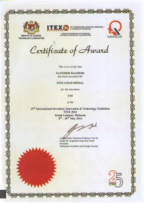 افتخار آفرینی یکی از کارکنان سازمان مرکزی دانشگاه فرهنگیان:

در بیست و پنجمین نمایشگاه بین المللی اختراعات، ابتکارات، نوآوری و فناوری مالزی