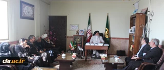 آیت الله جعفری، نماینده ولی فقیه در استان کرمان، در دیدار با سرپرست دانشگاه فرهنگیان، تأکید کرد:

تلاش برای تربیت دانشجو معلمانی دانشمند