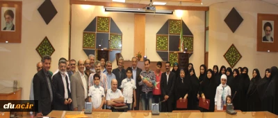 دکتر تاجیک اسمعیلی در آیین تکریم جانبازان بالای پنجاه درصد دانشگاه فرهنگیان، تأکید کرد:

 انتقال 